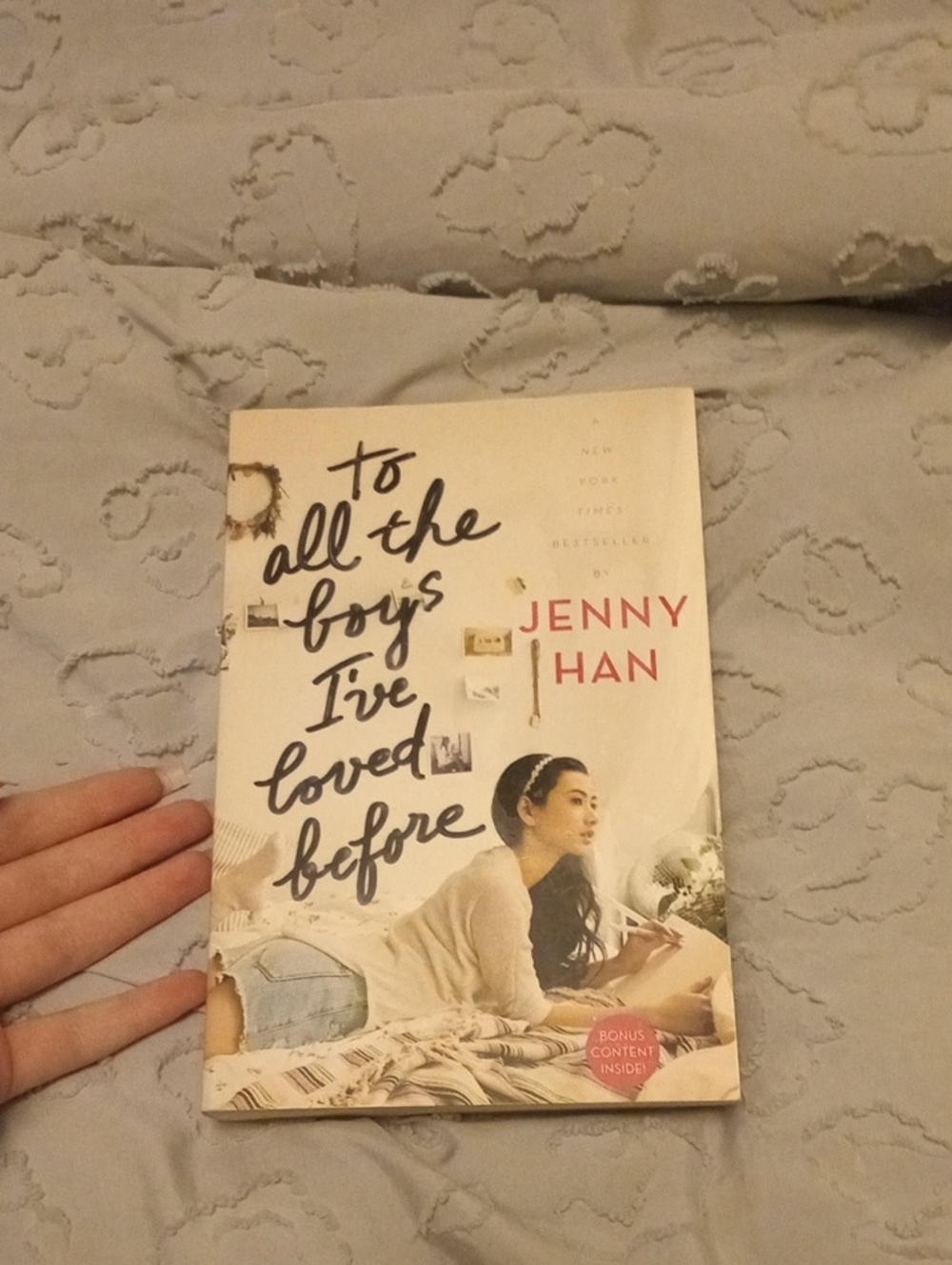 To All the Boys I’ve Loved Before Paperback Book - Cream Cover